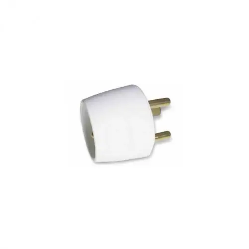 Adaptateur / Transformateur électrique avec terre – Prise Mâle 20A vers prise Femelle 16A – Blanc – Zenitech – ZENITECH Acheter En Ligne