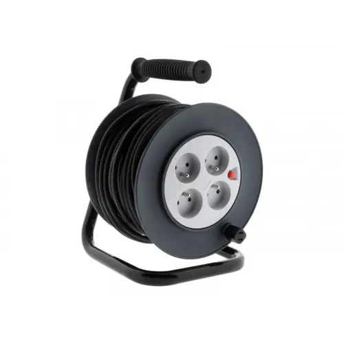Enrouleur De Câble Électrique Ménager Avec Terre L. 15 M HO5VVF 3G1.5 – ZENITECH Bon Plan