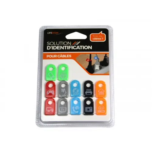 Lot de 12 repères-câble INOTECH - ZENITECH Soldes