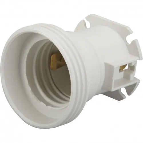 Lot de 5 douilles électriques e27 à vis thermoplastique blanc ZENITECH – ZENITECH Soldes