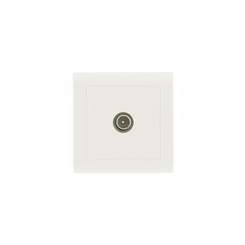 Dernier Modèle Prise tv saillie, complet Besto, blanc – ZENITECH
