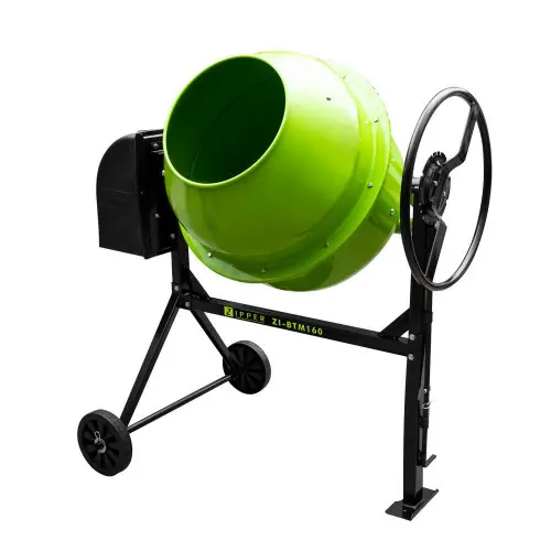 Remise Bétonnière cuve de 160L - 650W - 230V - Zipper