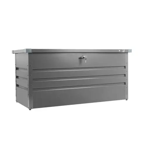 Meilleur Prix Boîte de jardin et de conservation des aliments - 1320 x 610 x 620 mm - Gris anthracite - Zipper