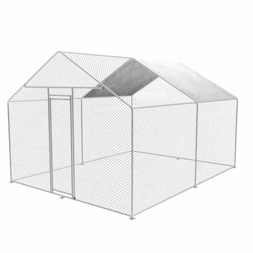 Super Prix Enclos extérieur pour animaux – 3m x 4m x 2,5m – Zipper