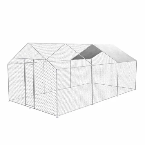 Enclos extérieur pour animaux - 3m x 6m x 2,5m - Zipper Super Prix