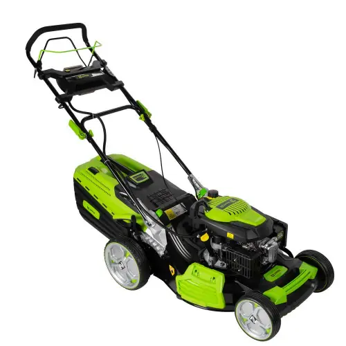 Tondeuse à gazon avec e-start système 4en1 – 173 cc – Batterie 1500 mAh – largeur de coupe 520 mm – Zipper Meilleur Choix