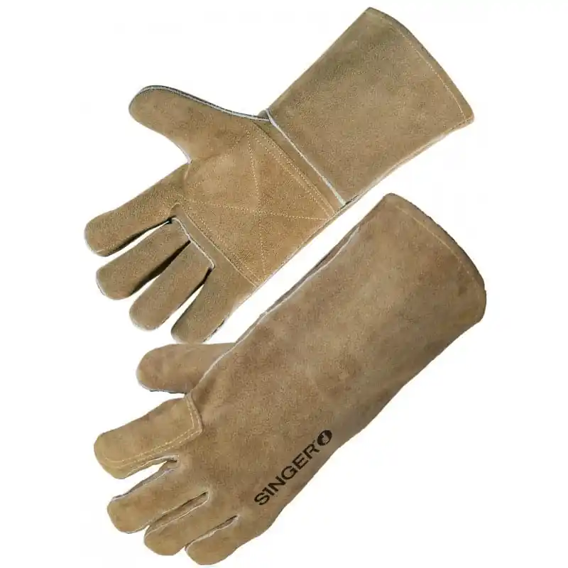 Gants de soudeur en cuir croûte de bovin 51SOUD Vente Directe