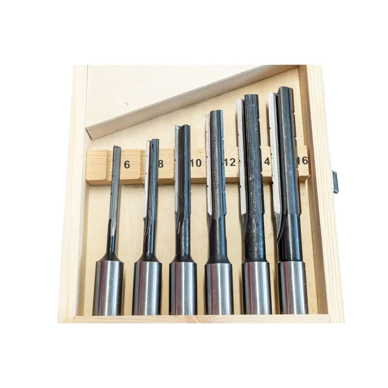 Promotion Coffret de 6 mèches mortaiseuse Holzmann LL6TLGR