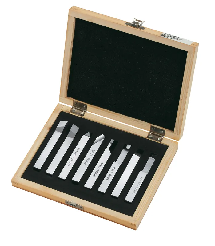 Dernière Chance Jeu de 8 outils de tournage HSS 12mm Bernardo