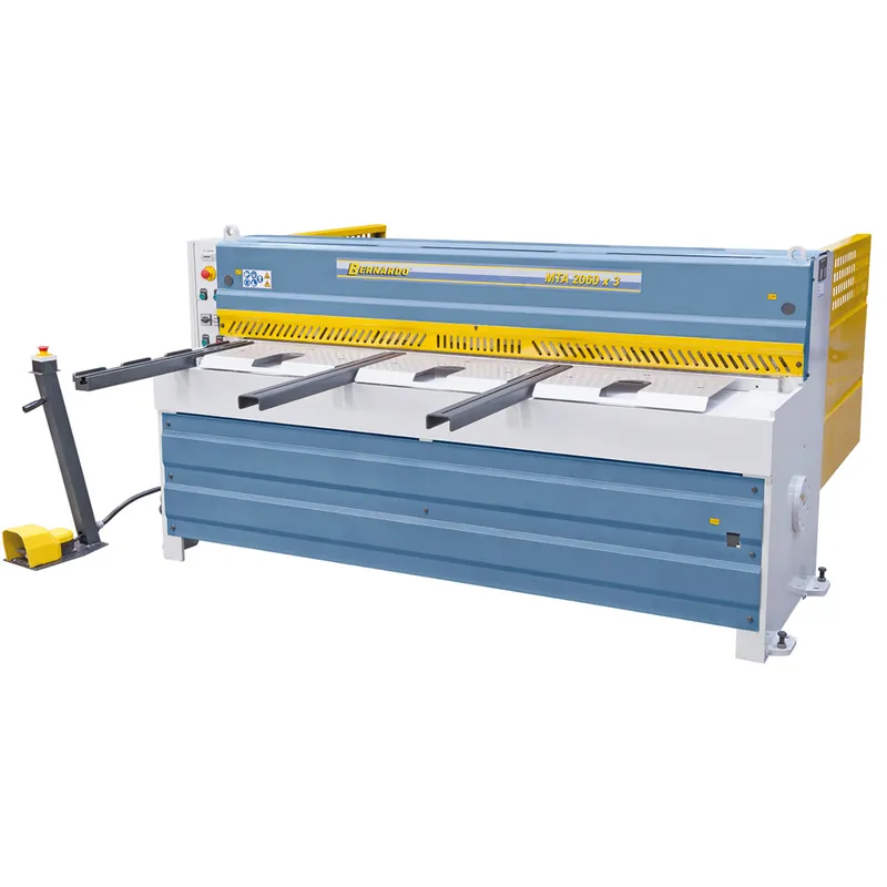 Cisaille guillotine motorisée MTA 2060 x 3 Bernardo Satisfait Ou Remboursé