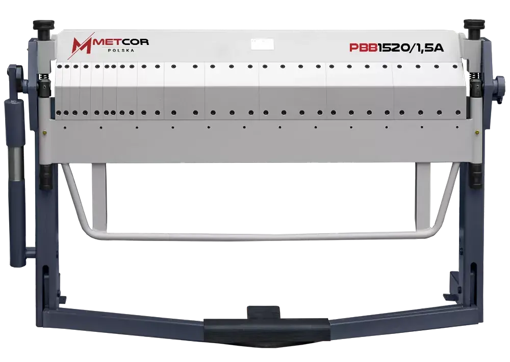 Prix Bas Plieuse de tôle à segments Metcor PBB 1520×1,5 mm