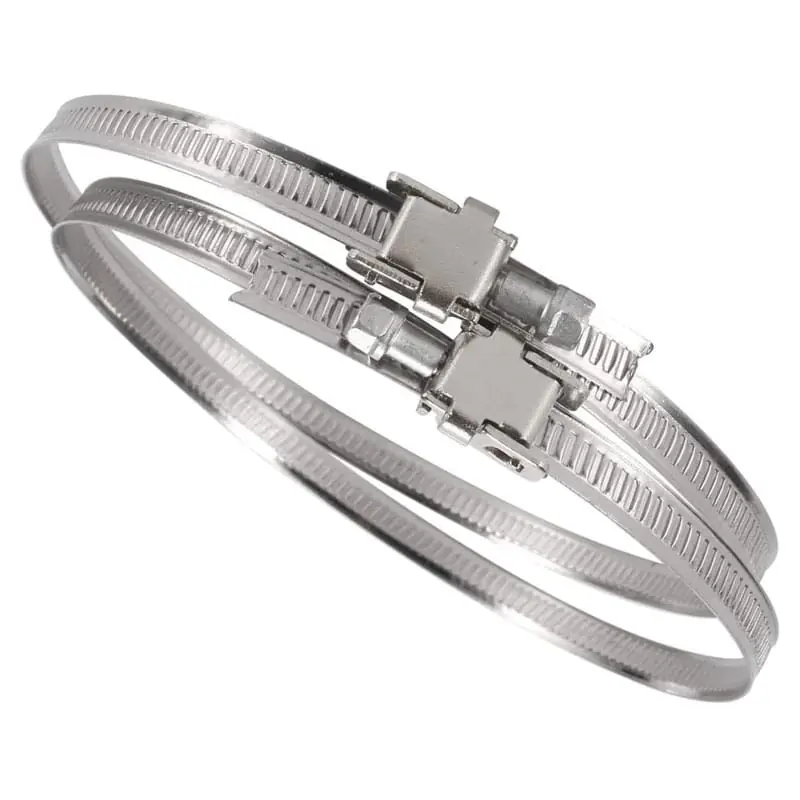 2 Colliers de serrage 120 à 140mm pour Tuyau d’aspiration Nouvelle Collection