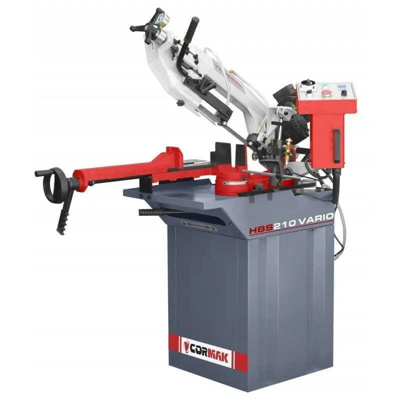 Paiement Sécurisé Scie à ruban à métaux Cormak HBS210 Vario 400v Triphasé