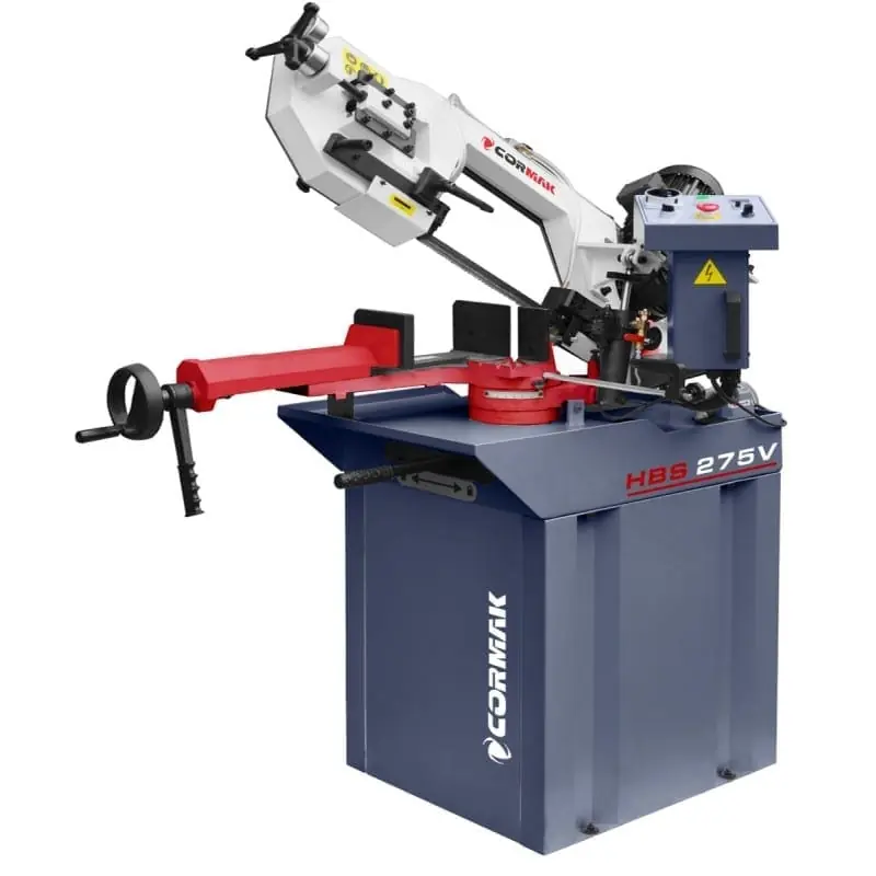 Promotion Scie à ruban métal Cormak HBS275 Vario 400v Triphasé