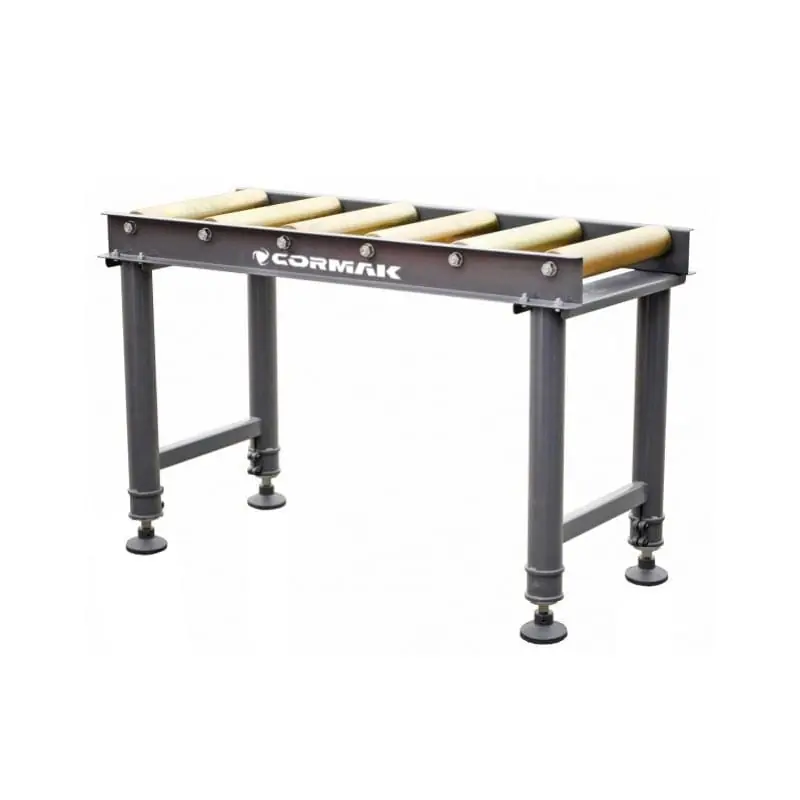 Servante rouleaux convoyeur d’entrée et de sortie 1m – 6 rouleaux Meilleur Prix