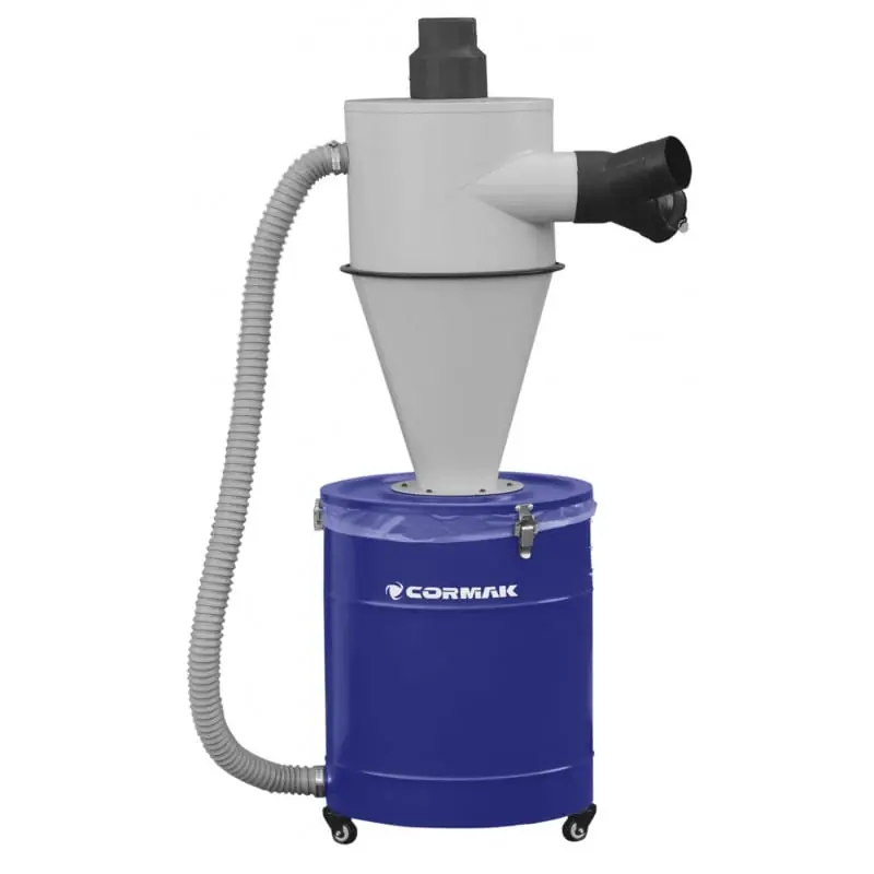 Séparateur cyclone pour aspirateur à copeaux Cormak C118 Achat Immédiat