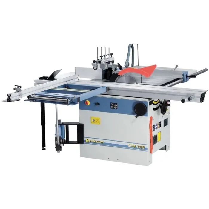 Combiné Scie Toupie Bernardo CSM 2000 400v Réduction