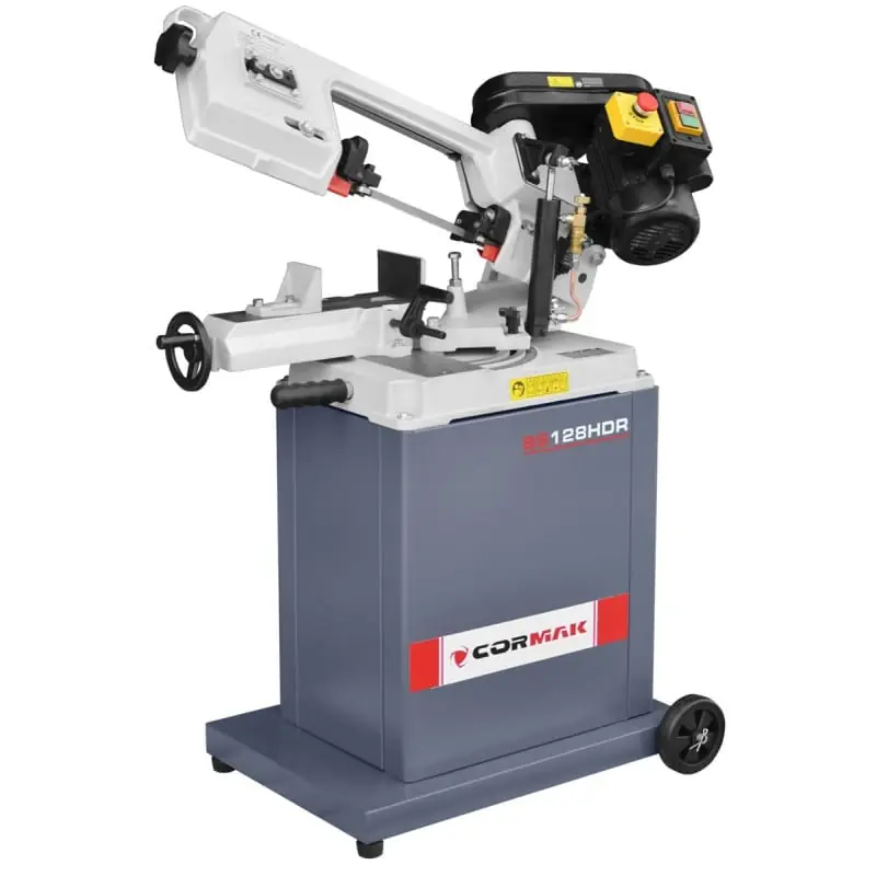 Vente Directe Scie à ruban à métaux Cormak BS128HDR – 400v Triphasé