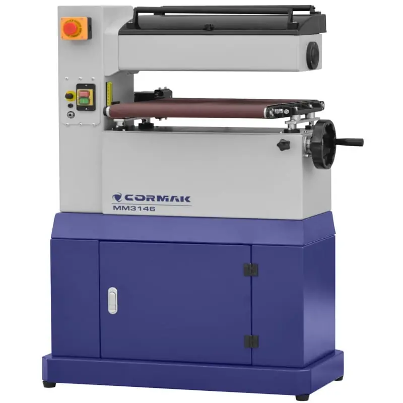 Bon Plan Ponceuse à bande bois calibreuse à cylindre Cormak MM3146 – 230v Monophasé