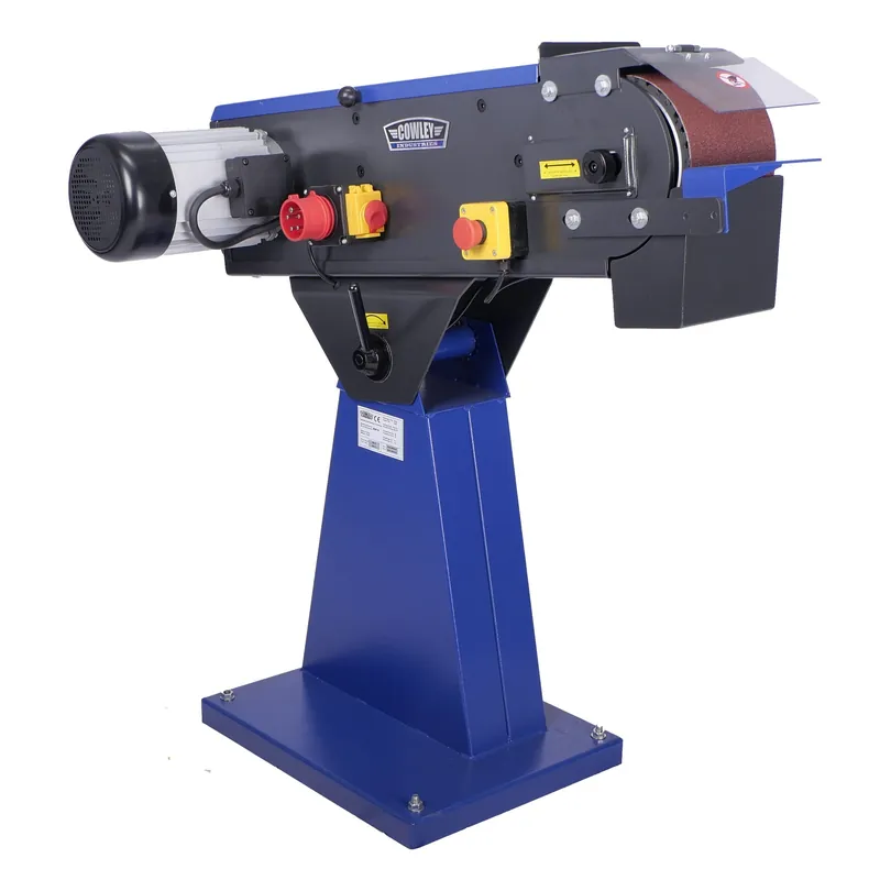 Expédition Rapide Ponceuse a bande métal 150mm x 2000mm – 400v Triphasé