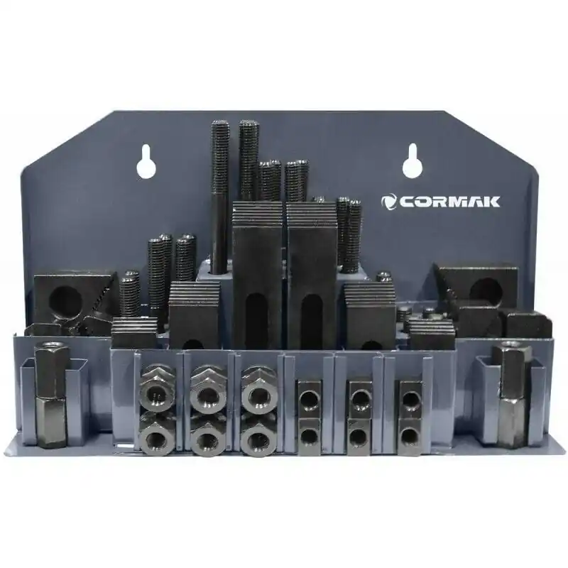 Bon Plan Composition pinces de bridage 58 pièces M14/16mm Cormak