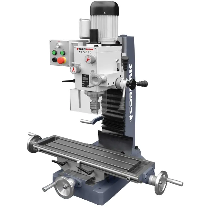 Commander Vite Perceuse fraiseuse d’établi Cormak ZX7032G 400v