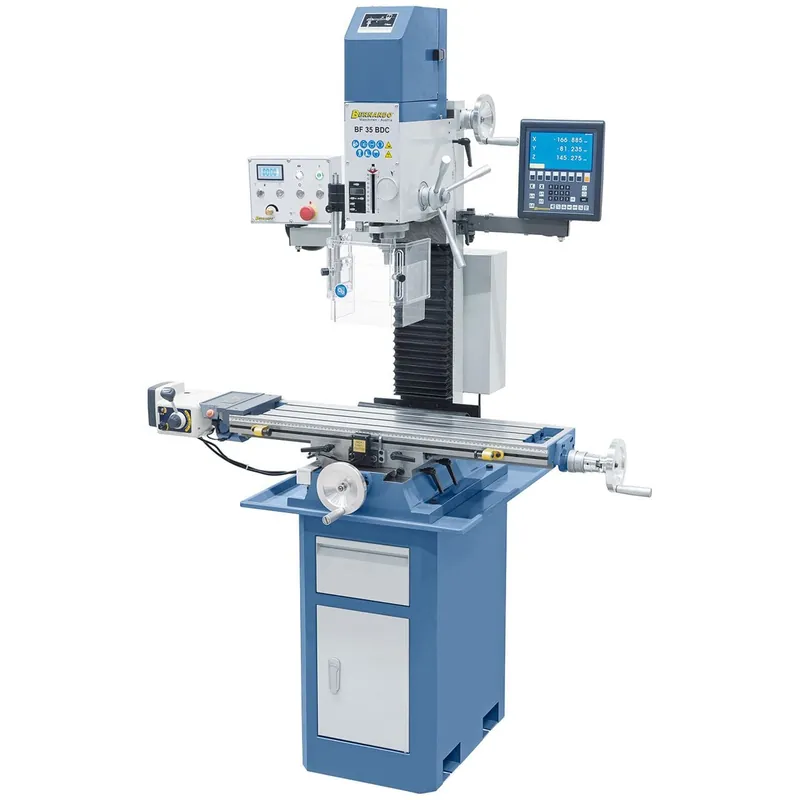 Réduction Perceuse fraiseuse taraudeuse Bernardo BF 35 BDC incl. avance et indicateur digital 3 axes