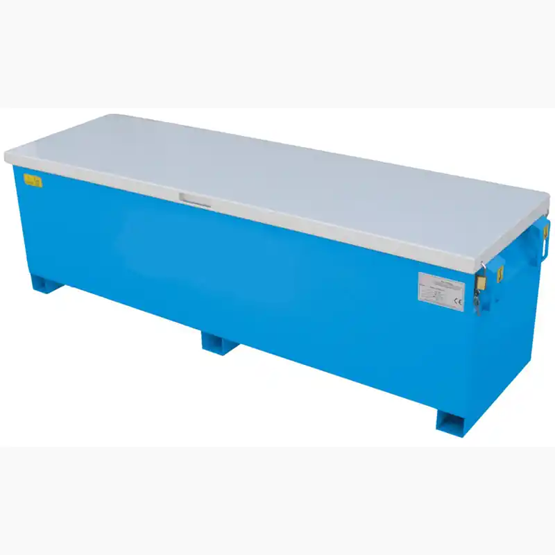 Prix Promo Coffre de Chantier Renforcé bleu 1800x400mm
