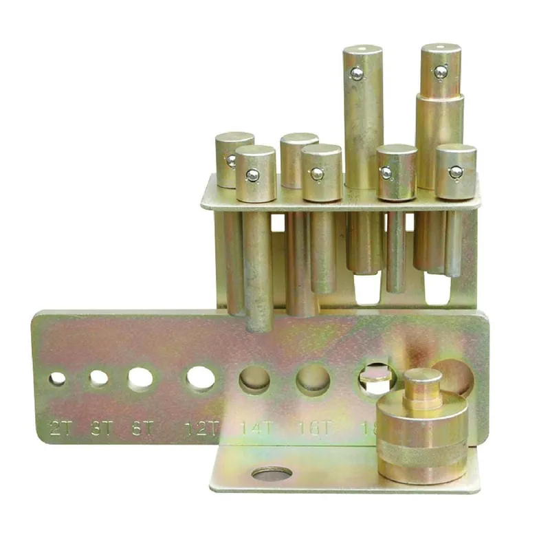 Kit de 8 poinçons + plaque de fixation Holzmann DDS25 Nouvelle Collection