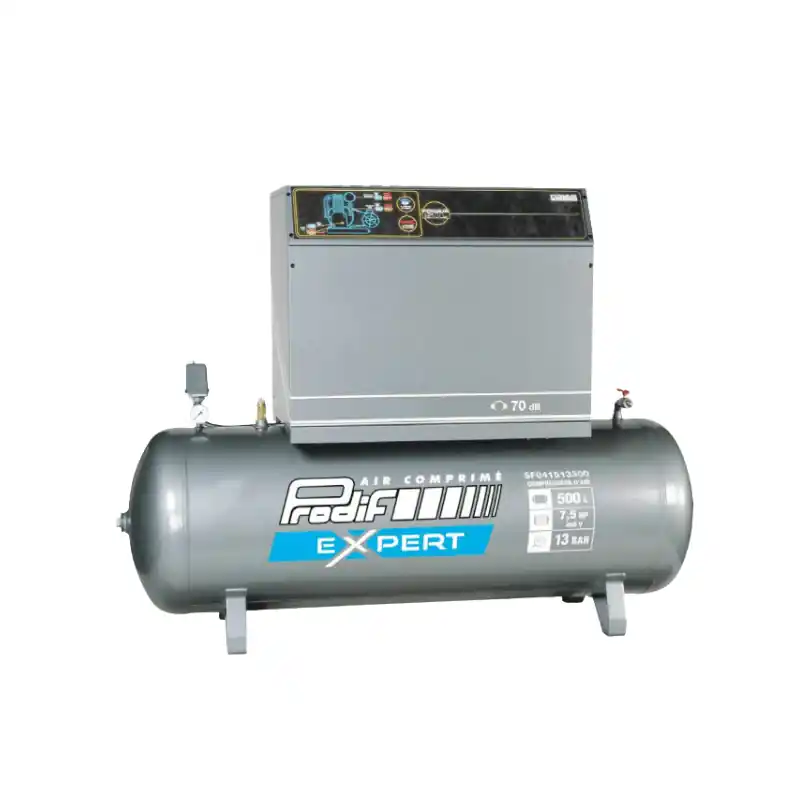 Jusqu'à Épuisement Des Stocks Compresseur silencieux 500 litres 7,5cv 400V