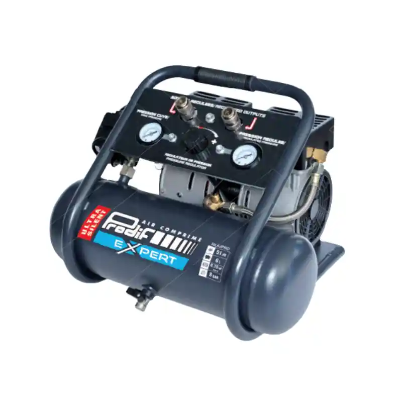 Promotion Compresseur silencieux 6 litres 0,75cv