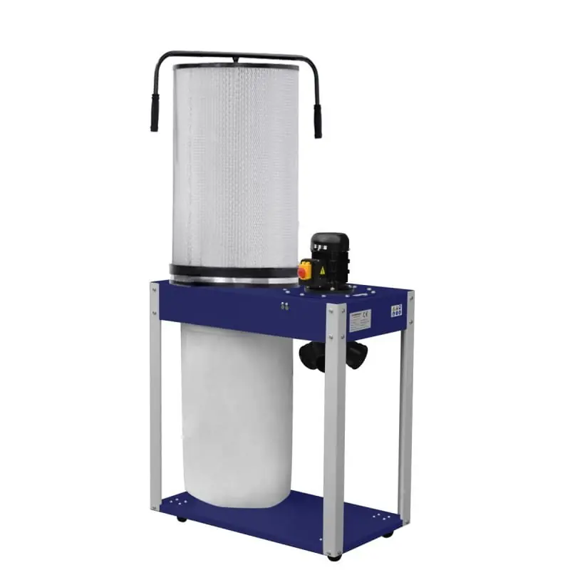 Aspirateur à copeaux pour bois avec filtre à poussière Cormak FM340 230v Populaire