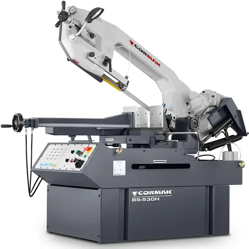 Prix Réduit Scie à ruban semi-automatique métal Cormak BS530H 400v