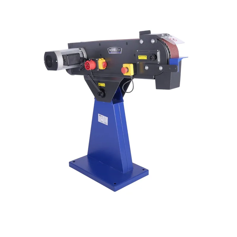 Ponceuse a bande métal 75mm x 2000mm – 400v Triphasé Commander Vite