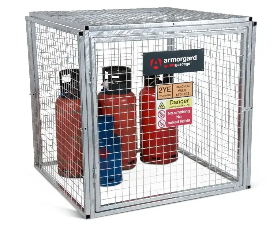 Paiement Sécurisé Cage Bouteilles de Gaz – Armorgard Gorilla Gas Cage GGC4
