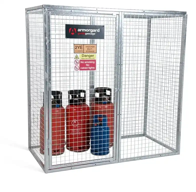 Vente Flash Cage Bouteilles de Gaz – Armorgard Gorilla Gas Cage GGC7