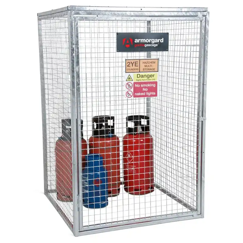 Cage Bouteilles de Gaz – Armorgard Gorilla Gas Cage GGC6 Meilleur Choix
