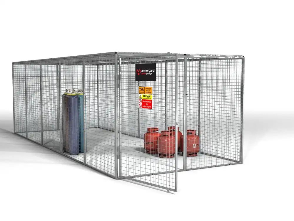 Offre Spéciale Cage Bouteilles de Gaz – Armorgard Gorilla Gas Cage GGC15