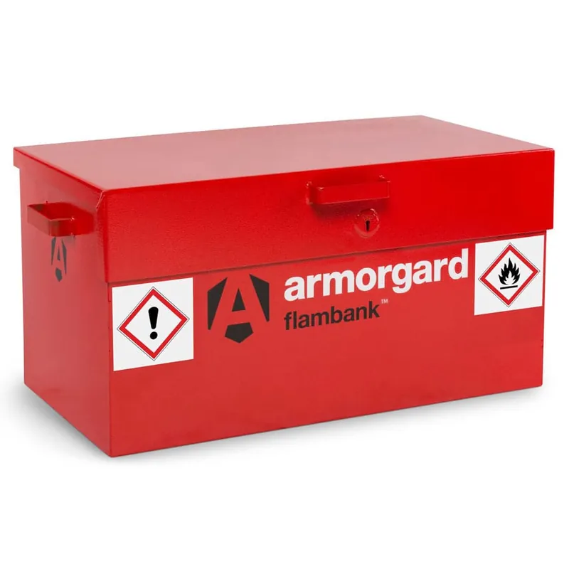 Coffre Camionnette COSSH Armorgard Flambank FB1 Livraison Express