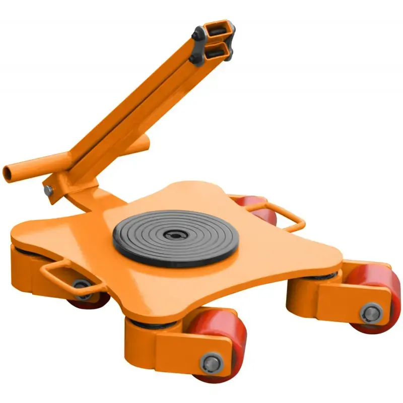 Patin rouleur fortes charges orientables 4 tonnes 4 roues Cormak Solde