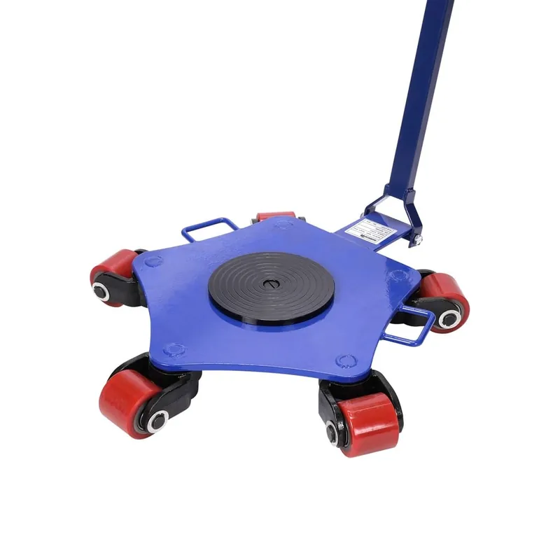 Patin rouleur fortes charges orientables 4 tonnes 5 roues Certifié