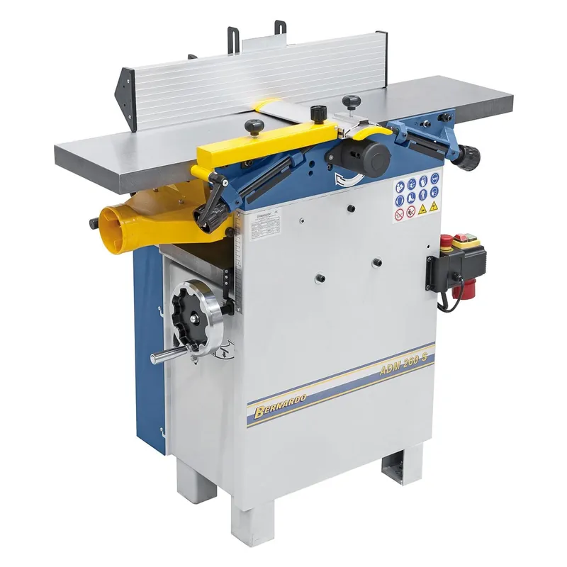 Dégauchisseuse Raboteuse arbre hélicoïdal Bernardo ADM 260 S 230v Super Prix