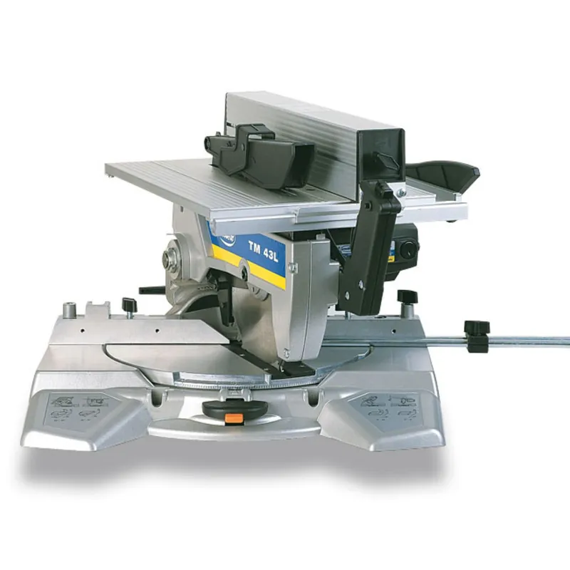Expédition Rapide Scie à onglet inclinable avec table supérieure Virutex TM43L