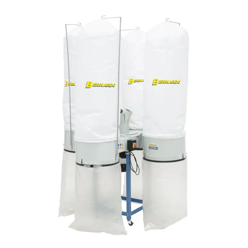 Aspirateur à copeaux pour bois Bernardo DC 800 – 400v Commande En Gros