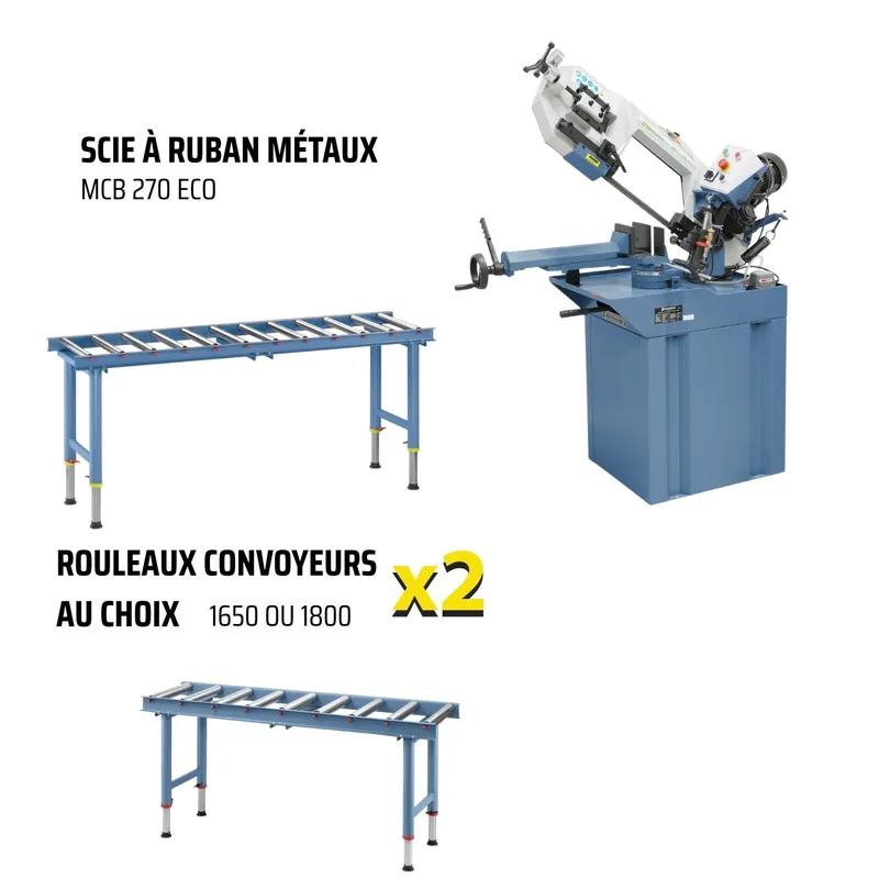 Scie à ruban métaux Bernardo MCB 270 Eco Prix Cassé