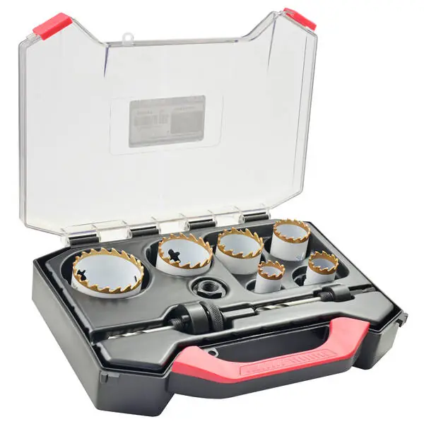 Coffret de scies cloches Ø22 à 54mm TCT M3/1 Bi-Métal Exocutt® Prix Réduit