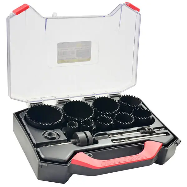 Coffret de scies cloches Ø19 à 64mm HSS-M42 Co8% Bi-Métal Exocutt® Dernière Chance