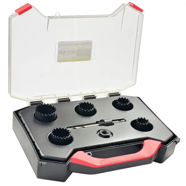 Retour Gratuit Coffret de scies cloches Ø22 à 38mm HSS-M42 Co8% Bi-Métal Exocutt®