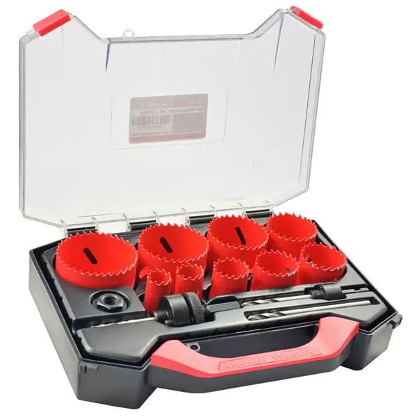 Vente Directe Coffret de scies cloches Ø19 à 64mm Bois/HSS-M3 Bi-Métal Exocutt®