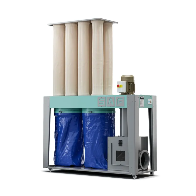 Vente Directe Aspirateur à copeaux Industriel et séparateur à particules SAF S-2500-2 T